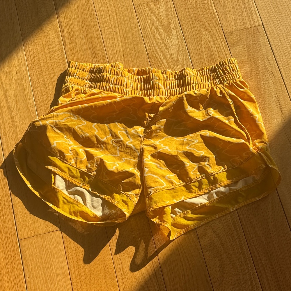 Athleta shorts with mesh detail
